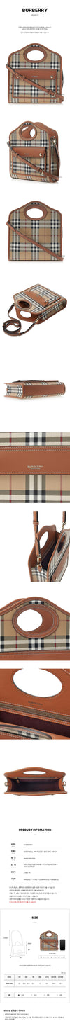 BURBERRY Mini-Taschen 8066166 LL MN POCKET BAG DFC A9534 52786769 [P]