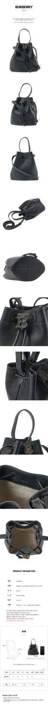 BURBERRY Minibucket Tasche mit Zugverschluss LL MN 8066182 A1189 76416648 [P]