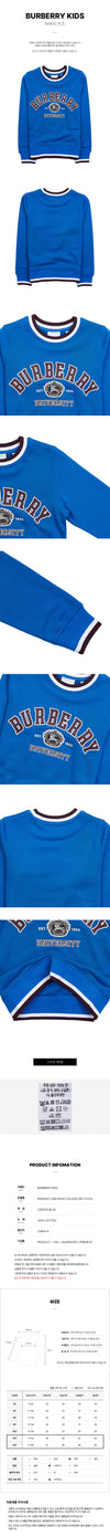 Burberry College Graphic Cotton Sweatshirt A1223 (12-14) 59658458 [P]