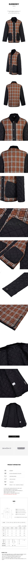 BURBERRY Vintage Check Quilted Jacket 55441252 [P]