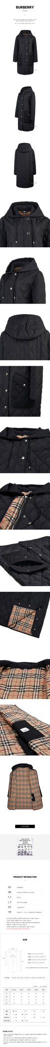 Burberry W ROXBY A23 A1189 Women's Quilted Coat 8072670 93097722 [P]