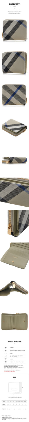 BURBERRY LS COMPACT ZIP BIFOLD CJ1 A3888 121836951 [P]