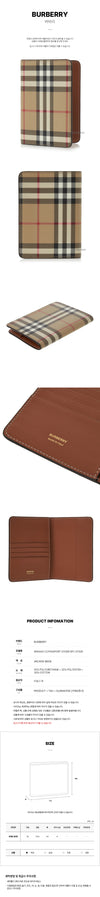 Burberry LS Passport Cover DFC A7026 SS25 143035521 [P]