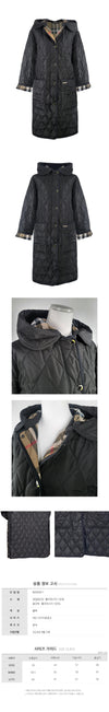 Burberry PARKGATE Quilted Hooded Long Jacket 114966108 [P]