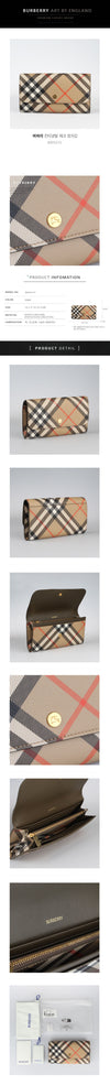 BURBERRY チェック長財布 153689803 [P]