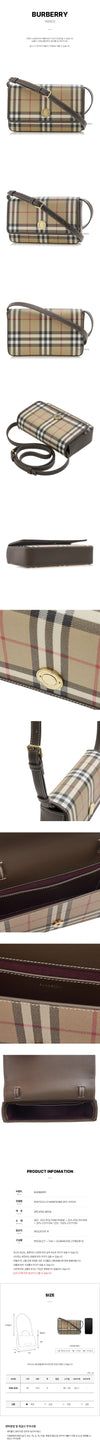 Burberry LS HAMPSHIRE DFC A7026 FW24 Shoulder Bag 123537462 [P]