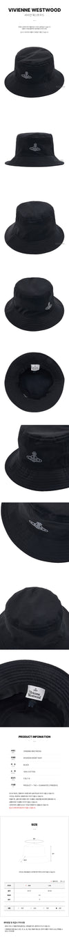 VIVIENNE WESTWOOD Bucket Hat mit Logo-Stickerei W00KT N401 81020009 76972246 [P]