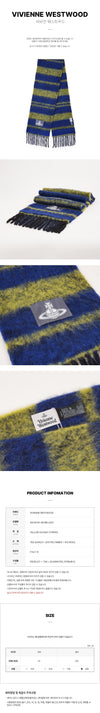 Vivienne Westwood Chunky Stripe Muffler 158139078 [P]