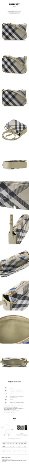 Burberry LL SNIP S CROSSBODY CHECKED CROSSBODY BAG 136455080 [P]