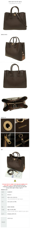 BURBERRY バーミンチェックレザーミディアムバッグ / 8111272 1 150638740 [P]