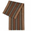 Burberry Icon Stripe Wool Top Brown Muffler 162184010 [P]