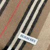 Burberry Icon Stripe Wool Top Brown Muffler 162184010 [P]