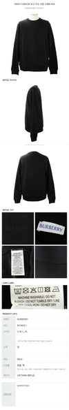 Burberry Embroidered Logo Cotton Sweatshirt 154680605 [P]