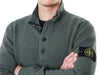 STONE ISLAND ワッペンパッチ 半開き ボタンジップ ウール ニット 105625947 [P]