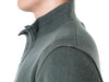 STONE ISLAND ワッペンパッチ 半開き ボタンジップ ウール ニット 105625947 [P]