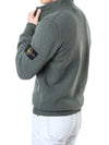 STONE ISLAND ワッペンパッチ 半開き ボタンジップ ウール ニット 105625947 [P]