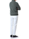 STONE ISLAND ワッペンパッチ 半開き ボタンジップ ウール ニット 105625947 [P]