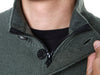 STONE ISLAND ワッペンパッチ 半開き ボタンジップ ウール ニット 105625947 [P]