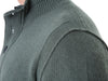 STONE ISLAND ワッペンパッチ 半開き ボタンジップ ウール ニット 105625947 [P]
