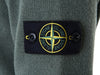 STONE ISLAND ワッペンパッチ 半開き ボタンジップ ウール ニット 105625947 [P]