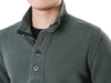 STONE ISLAND ワッペンパッチ 半開き ボタンジップ ウール ニット 105625947 [P]
