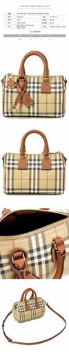 BURBERRY Vintage Check Mini Bowling Tote Bag 159638632 [P]