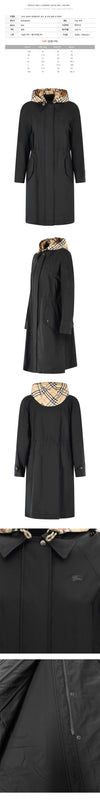 Burberry Hooded Long Jacket Black 159638633 [P]