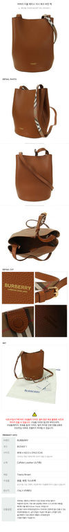 BURBERRY ダブルフェイス インナーチェック バケットバッグ 160754818 [P]
