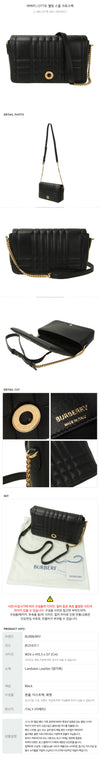 BURBERRY キルティングスモールクロスバッグ 159297124 [P]