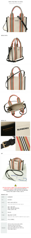 Burberry Icon Canvas Mini Tote Bag 159297132 [P]