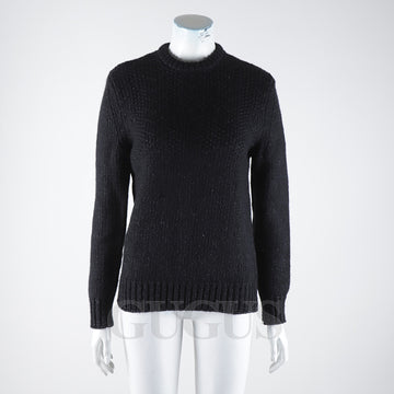 Theory Mixed Fabric Long Sleeve Knit Top 124209