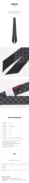 GUCCI 812250 3G001 1060 SS26 レディース プリンテッド シルク スカーフ 155889948 [P]