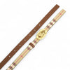 BURBERRY Dünner Karo Oval Damen Wende Gürtel 158496181 [P]