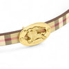 BURBERRY Dünner Karo Oval Damen Wende Gürtel 158496181 [P]