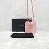 CHANEL Pink Caviar Top Handle Vanity Mini Chain Bag 8743 8140696 [P]