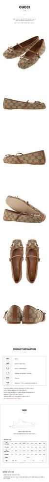 GUCCI ホースビット フラットシューズ 814321 FAD6C 9745 SS25 127066661 [P]