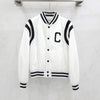 CELINE ロゴパッチクロップバージョンバイカー秋冬ジャケット 36 2W803227R 5788 163158534 [P]