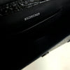 BALENCIAGA Krokodil-Muster Sanduhr Schultertasche 654942 16091 163068903 [P]