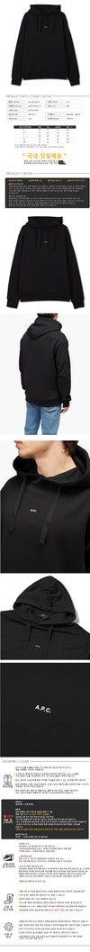 APC Mini Logo Hoodie Black 162102588 [P]