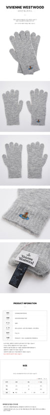 VIVIENNE WESTWOOD Fluffy Handschuhe K006A P401 FW25 149694584 [P]