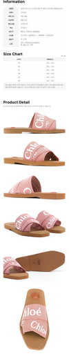 Chloe Woody Logo Strap Sandals 159676198 [P]
