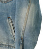 Heron Preston CTNMB Patch Embroidered Oversized Denim Jacket Blue XS 141874789 [P]