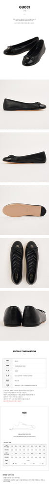 GUCCI 835805 BNC80 1000 FW25 女性用 GG バレリーナ フラットシューズ 153471508 [P]