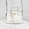 PRADA クリスティン サフィアーノ トップハンドバッグ 1BA372 2701 163156268 [P]