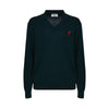 AMI Logo Heart V-Neck Knit 33701297 [P]