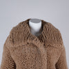 Hermes Hermès Camel Fur Coat 123442 [P]