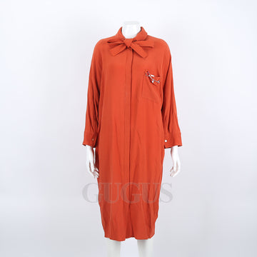 HERMES Seidenkleid 4034701