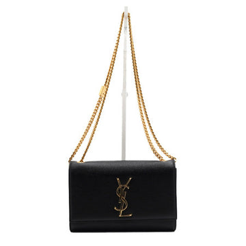 SAINT LAURENT クラシックケイトスモールモノグラムゴールドチェーンショルダーバッグ兼クロスボディバッグ 469390 152314824 [P]