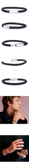 HERMES H メンズ レザー ブレスレット H066218FP89T4 54245948 [P]