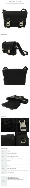 GUCCI Klein Canvas Crossbody Bag 162250943 [P]